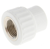 Муфта комбинированная VALFEX 20х3/4" ВР белый ПП